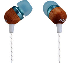 HOUSE OF MARLEY  Smile Jamaica v2 Headphones  Blue & Brown